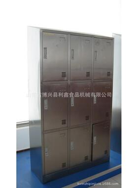 不锈钢六门更衣柜、更衣柜储物柜不锈钢九门更衣柜