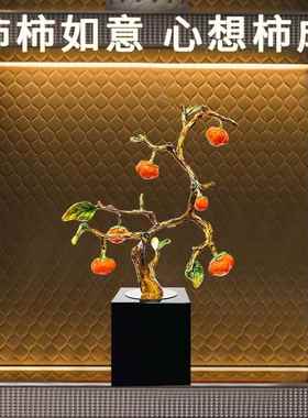 轻奢高档客厅摆件酒柜电视柜书房装饰工艺礼品摆饰办公室样板间展