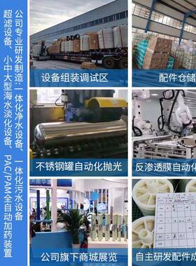 ro反渗透水处理设备大型工业净水器去离子商用桶装1吨直饮纯水机