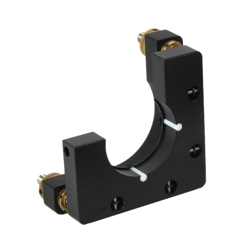 Precision two-dimensional adjustment frame XY axis lens frame tilt fixed optical lens optical bench reflective beam splitter frame