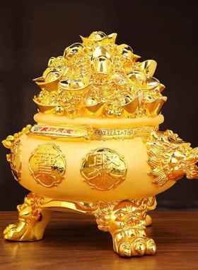 存钱罐聚宝盆摆件装饰品风水店铺招财聚财家居开业盆景礼品创意