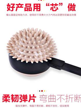 正品福奥堂硅按摩小锤子经络养生拍打敲保健捶背器胶棒老头乐身不
