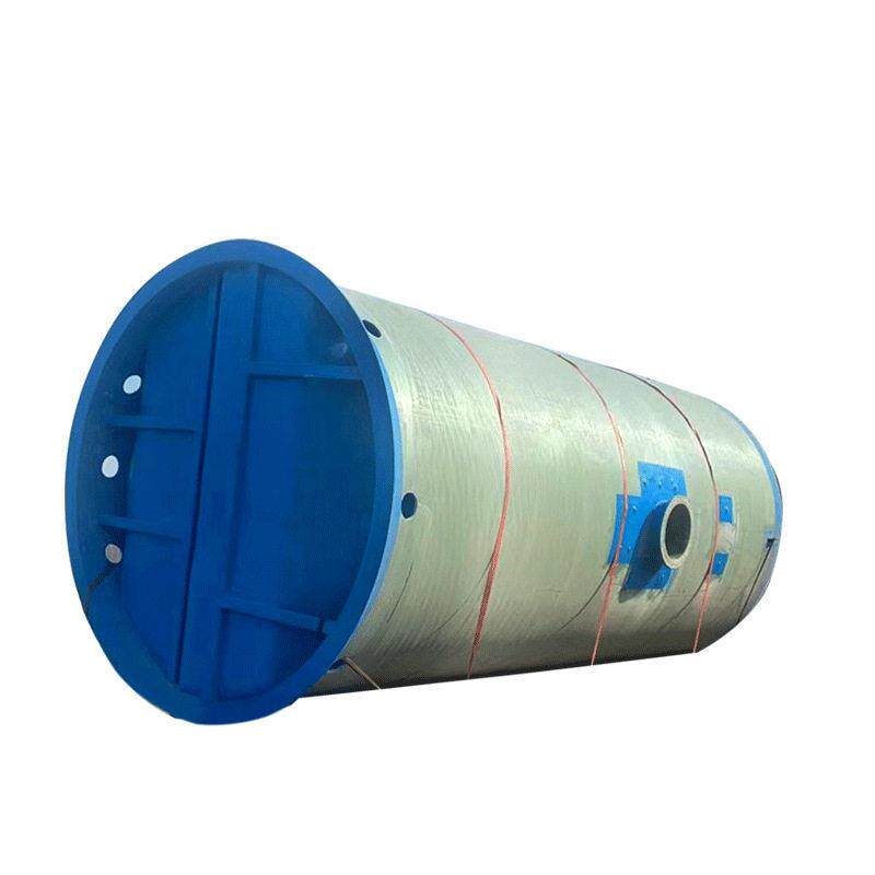 FRP integrated pump station industrial wastewater treatment equipment intelligent remote control integrated prefabricated lifting pump station