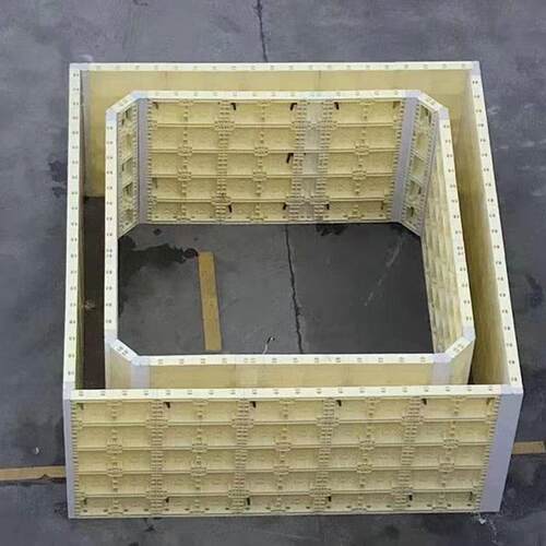 塑钢模板现浇混凝土水沟水渠涵洞管廊挡墙塑料模具防撞 - 图1