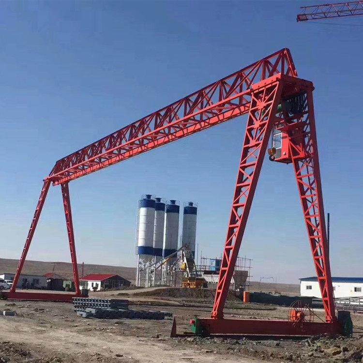 MH gantry crane 10 tons 20 tons outdoor large lifting equipment electric remote control gantry crane