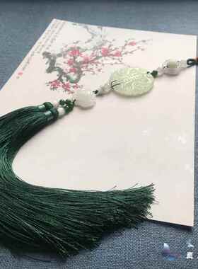 汉服禁步腰佩古装压襟玉佩流苏挂件马面裙腰间配饰腰坠婚礼道具