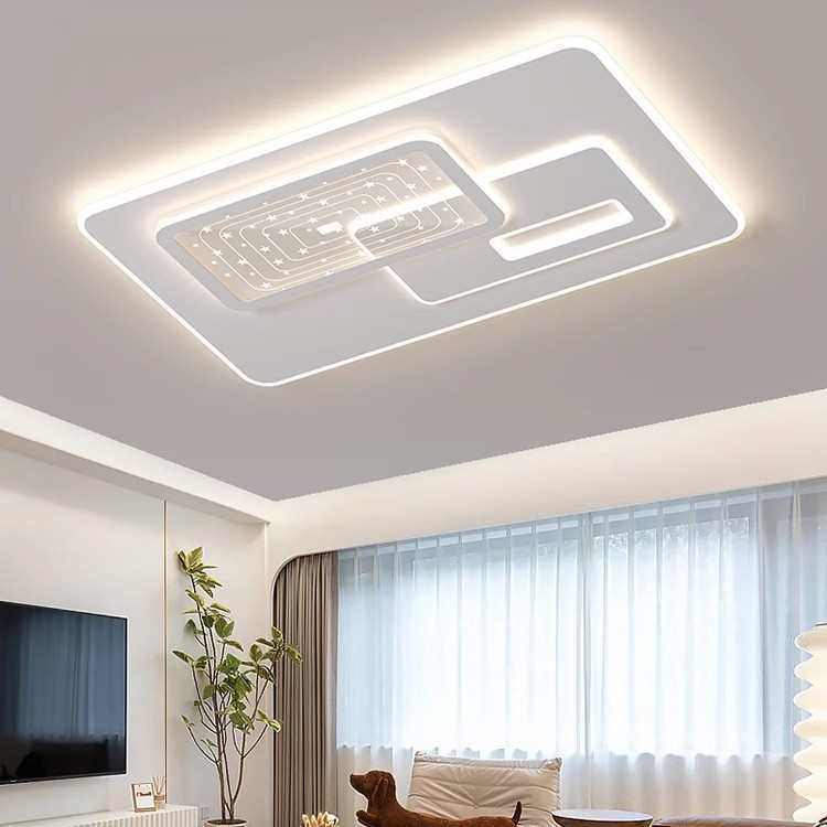 新款客厅吸顶灯现代简约大气LED护眼奶油风中山全屋套餐卧室灯具,淘宝优惠券,粉丝福利购,淘宝优惠卷