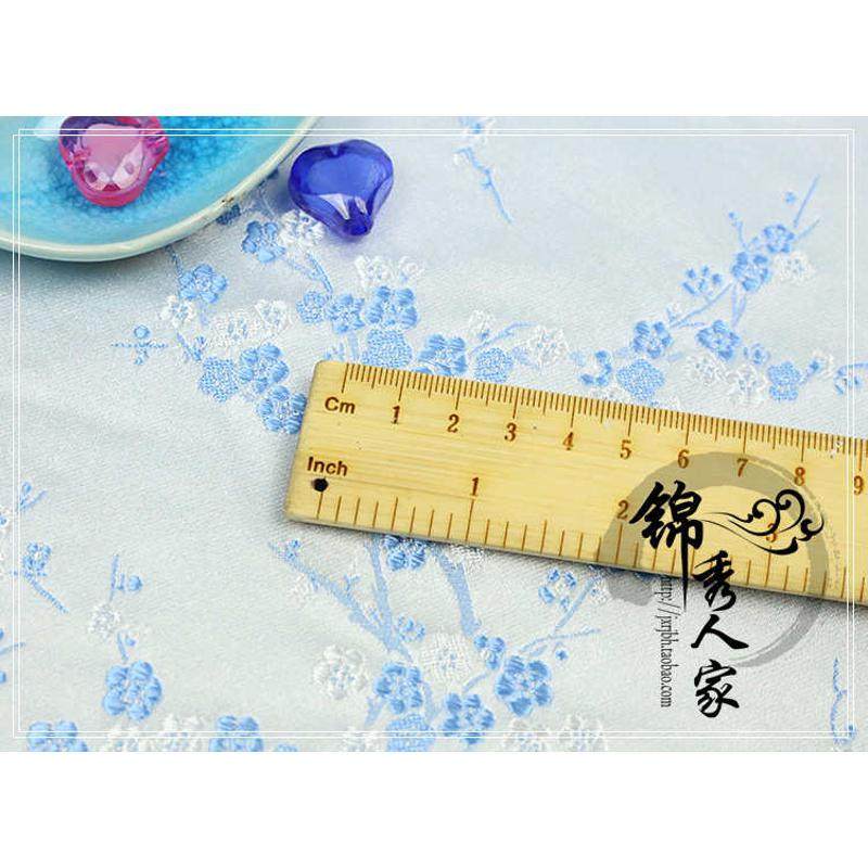 织锦缎布料 古装汉服COS服装旗袍面料中国风丝绸布料/织锦缎-梅花,淘宝优惠券,粉丝福利购,淘宝优惠卷
