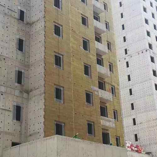 外墙保温岩棉板50mm憎水玄武岩岩棉板隔音a级防火80k岩棉板 - 图0