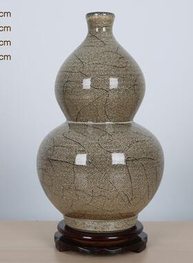 正品386德镇景陶瓷器创颜釉插花花瓶 现意代简约家居装饰品摆色件