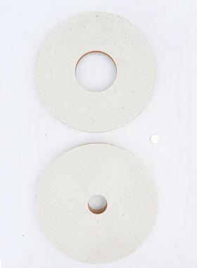 白刚玉300型砂轮平面磨床砂轮磨浆机商用豆浆机配件磨盘厂家