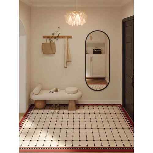 入户门地垫PVC可擦洗地毯门垫进门口脚垫厨房地毯可裁剪玄关地垫 - 图0