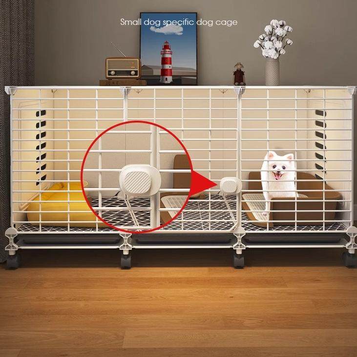 狗笼子小型犬室内宠物小狗专用狗窝一室一厅一卫别墅泰迪比熊狗笼,淘宝优惠券,粉丝福利购,淘宝优惠卷