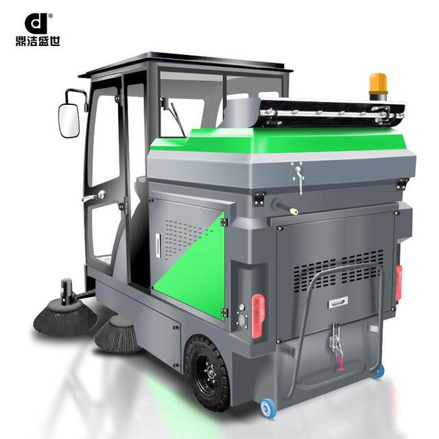 DJ2000ZPQ ຂັບເຄື່ອນ-on sweeper ສໍາລັບຊັບສິນການນໍາໃຊ້ sweeper ໄຟຟ້າເພື່ອສຸຂາພິບານແລະປະສິດທິພາບສູງ