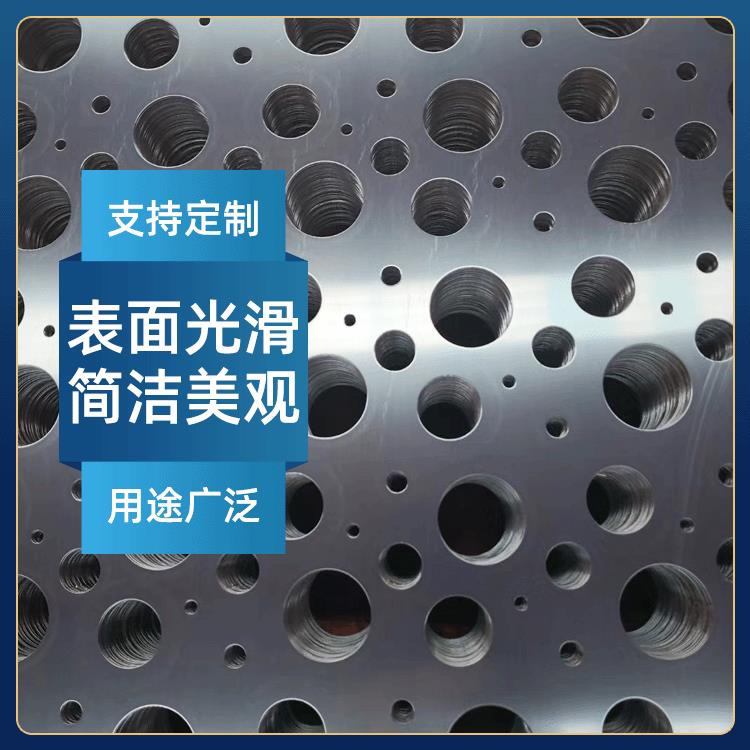 Manufacturer supplies stainless steel punched mesh plate, round hole filter punched screen plate, metal hole perforated plate