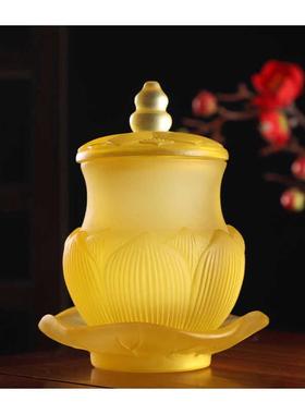 供佛水杯供杯琉璃圣水杯 贡杯 供水杯供佛杯家用佛前供观音财财神