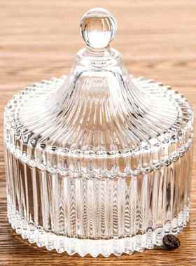 蜡烛杯厂家直销玻璃糖缸水晶蒙古包玻璃蜡烛杯玻璃糖缸