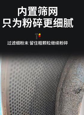 过滤式五谷杂粮粉碎机磨粉机多功能药材粉碎机五谷杂粮打粉机器
