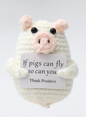 跨境情感黄瓜土豆手工钩织黄瓜盆栽正能量水果蔬菜毛线手工摆件