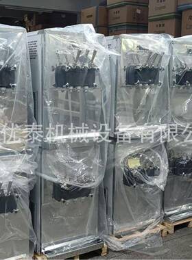 毅商用式冰激凌 明机374连打台30杯冰淇淋机带巴氏灭菌 工厂直销