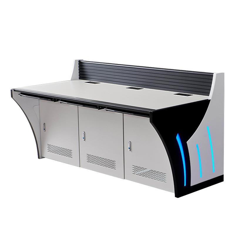 Dispatch desk manufacturer supplies computer room control desk, multimedia workbench, office desk, security monitoring table