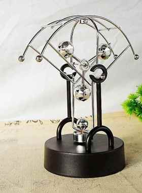 磁悬浮混沌摆永动机摆件创意永动仪牛顿摆球撞球碰碰球家居工艺品