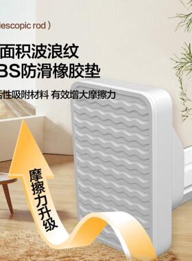 免打孔伸缩晾衣杆阳台固定晾衣架窗帘杆衣柜撑杆卫生间浴帘杆挂杆