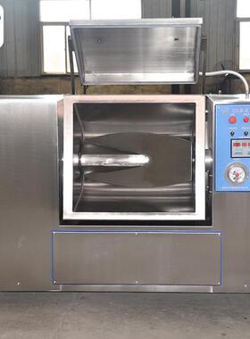 厂家100公斤真空和面机板式蛟龙速冻水饺馄饨皮全自动真空和面机