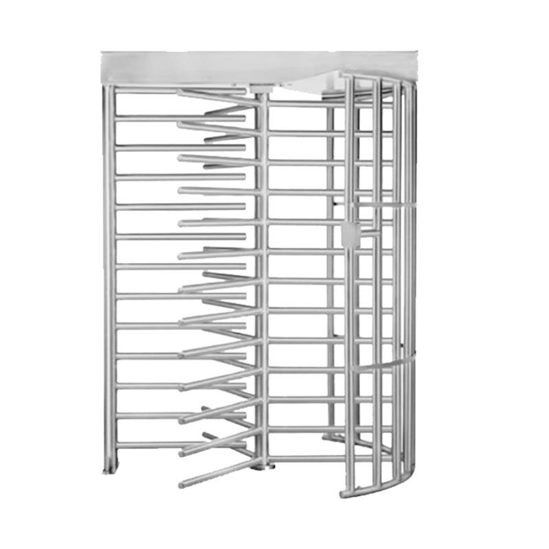 Access control and attendance single-door full-height turnstile station revolving door card swipe face fingerprint stainless steel smart access control system
