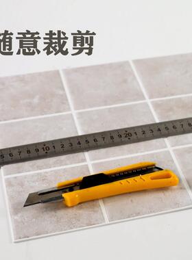 彷厨瓷砖贴纸纸自贴3DLAP-71立壁贴房化妆体室墙面装饰防水防油加