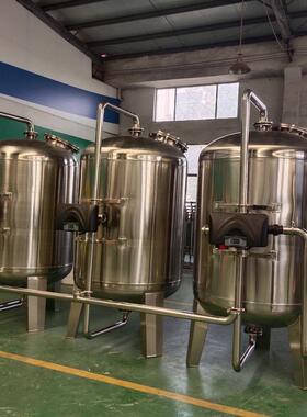 大型工业10吨全不锈钢反渗透设备超滤污水处理净水器处理机