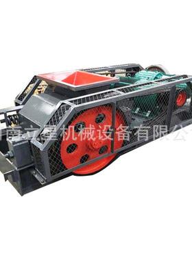 钢渣炉渣粉碎机2PG400×250对辊破碎机煤矸石电渣粉碎机 质量可靠