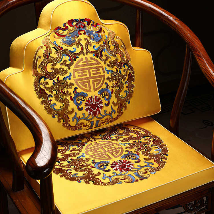 中式坐垫靠山枕红木椅子座垫靠垫一体云枕大靠枕沙发垫靠背垫软垫,淘宝优惠券,粉丝福利购,淘宝优惠卷