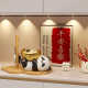 Cute lucky panda key storage ornaments for entrance living room living room desktop decorations moving new home gift