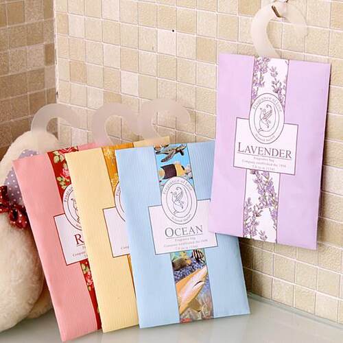 Aromatic diffuser bags for wardrobes, car fragrance sachets, - 图0