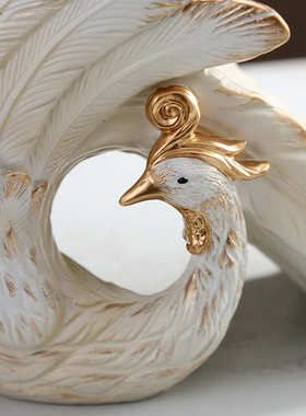 创意孔雀红酒架摆件轻奢高级感家居客厅餐厅餐桌桌面装饰酒柜收纳