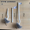 Bathroom toilet long handle soft bristle toilet brush