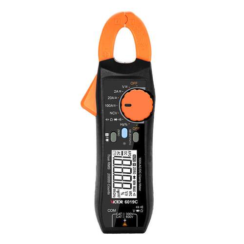 胜利VICTOR仪器高精度数显手持多功能钳形表VC6019A/6019C交直流 - 图3