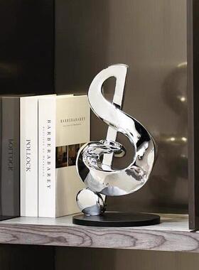 现代斯堪的纳维亚树脂电镀艺术创意饰品雕塑家居桌面客厅入口装饰