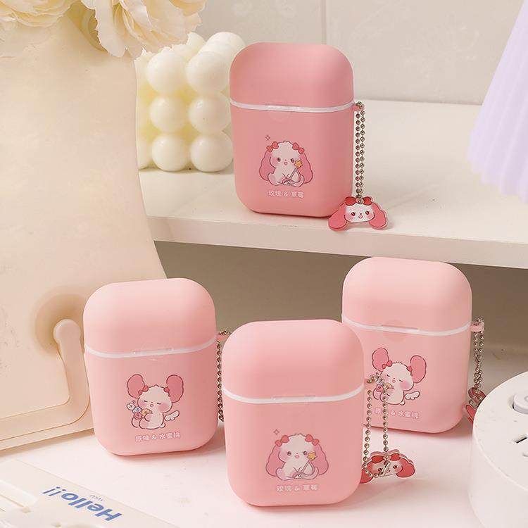 可爱耳机学生润唇膏补水儿童少女心两支无色保湿滋润防干裂护正品,淘宝优惠券,粉丝福利购,淘宝优惠卷