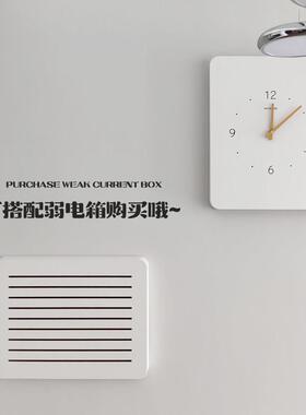 超薄弱电箱遮挡光纤网线盒多媒体改造盖板电表箱装饰画遮丑免打孔