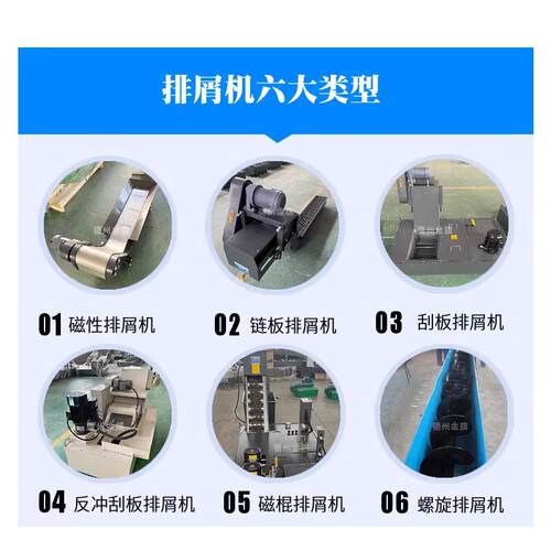 定制数控机床排屑机加工中心机床铁屑废料炼板输送机磁性排屑机器 - 图1