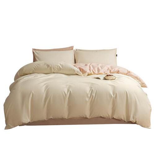 高档支长棉床上四全件套PPK棉纯棉被套床单床笠三绒件类套南通市 - 图3