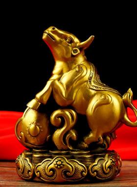 开运纯铜十二生肖摆件全套铜狗鼠牛虎兔龙蛇马羊猴鸡猪招财三合