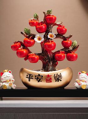 招财猫发财树入厅门关高级摆件办公室zcmfcs客居新家店开玄业大吉