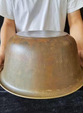 纯铜手工加厚特大号黄铜盆火盆结婚老铜盆水脸盆洗脚盆家用盆大全