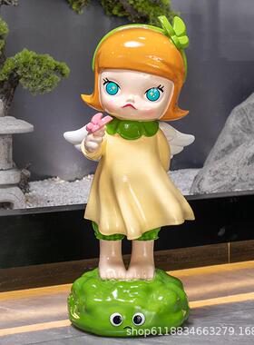 潮玩茉莉吉他女存钱蓄罐2205新款只进不出储罐客JJF厅孩落地装饰