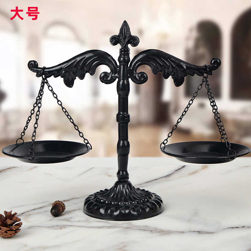 仿古工艺品装饰品铁艺摆件天平款式做旧复古桌面立式置物架批发,淘宝优惠券,粉丝福利购,淘宝优惠卷