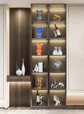 贝汉美无障碍豪华酒柜装饰摆件典雅现代客厅家庭办公室典雅典雅