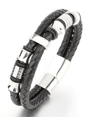 bangle leather bracelet men 手炼Girl Metal women Jewelry
